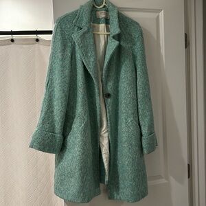 Zara sky blue coat
